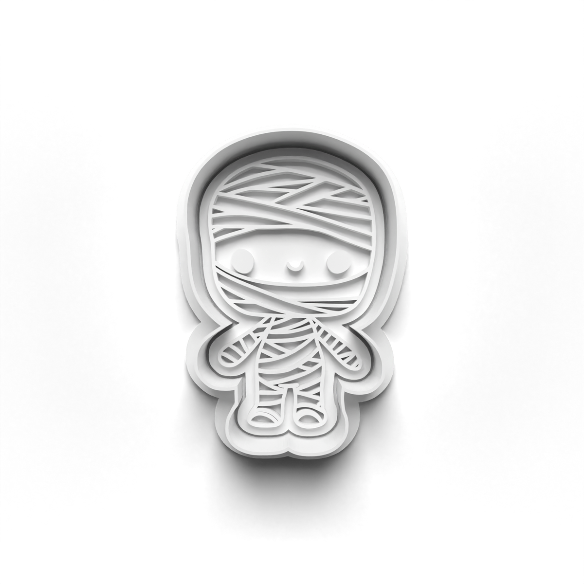 MUMMY MONSTER COOKIE CUTTER/STAMP