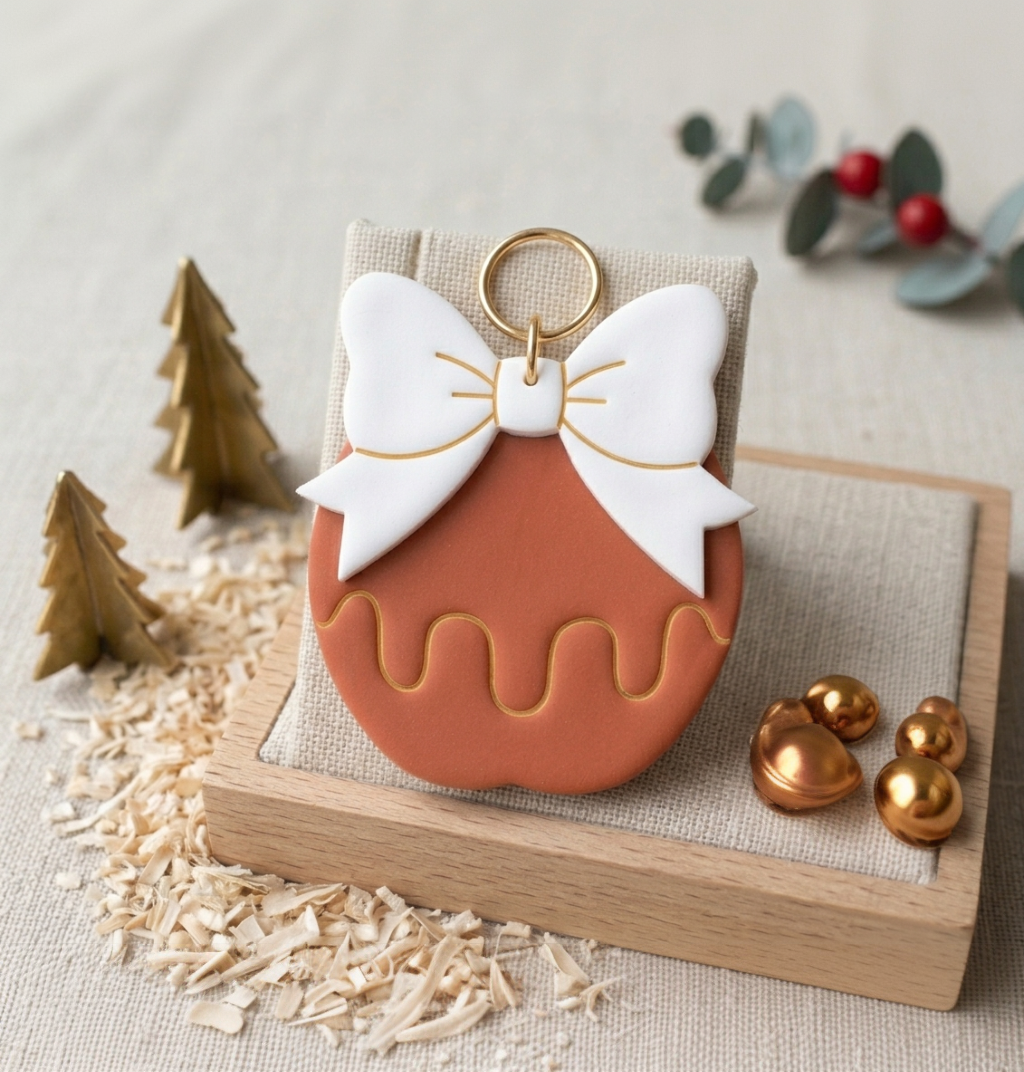 CARAMEL APPLE WITH BOW