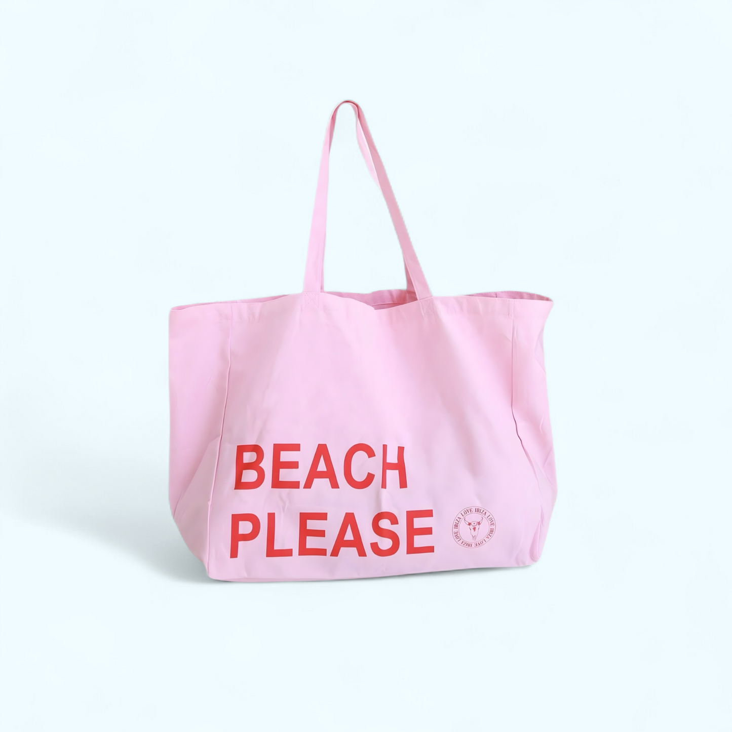 Pink Beach Bag Love Ibiza Beach Please