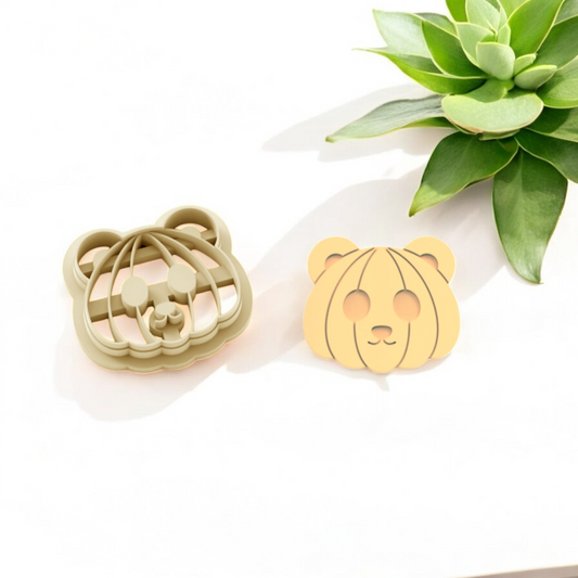 Pumpkin Bear Clay Cutter