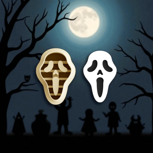 Scream Mask Clay Cutter