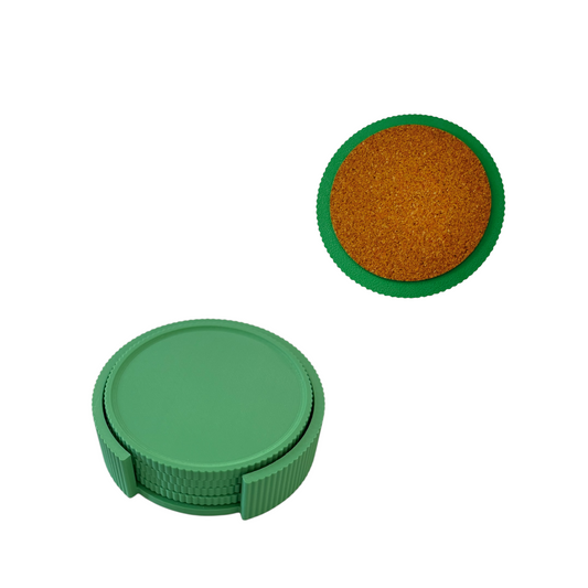 BRIGHTS Green Coaster Set