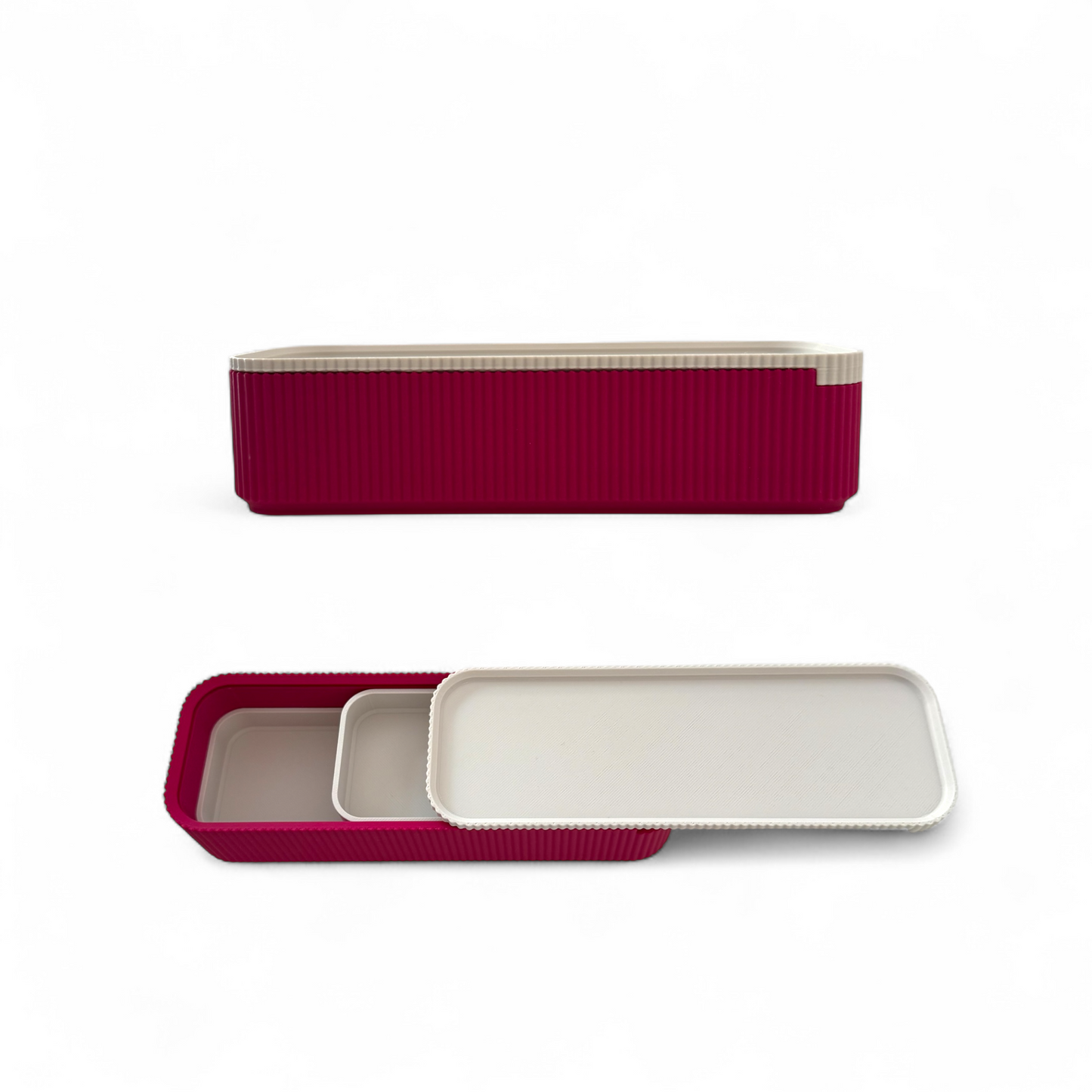 Mulberry Pencil Case with Sliding Lid