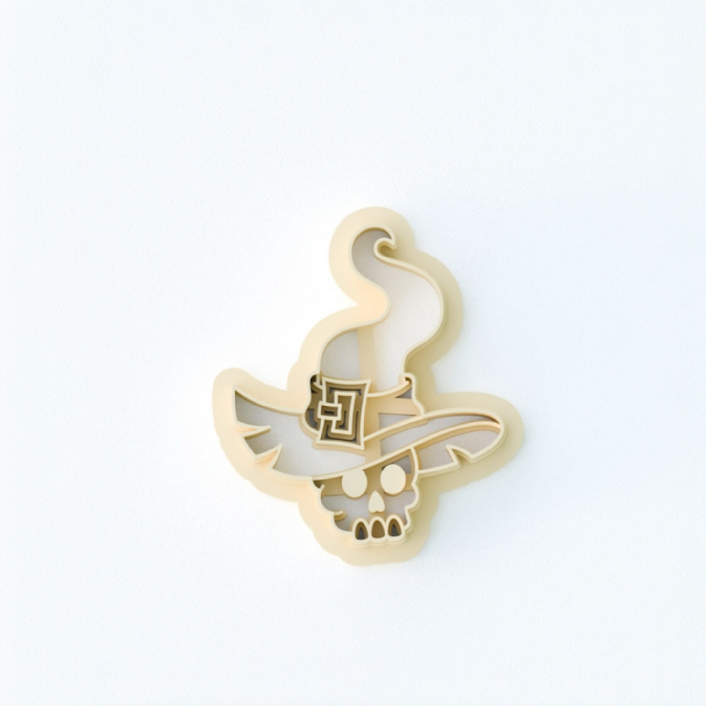 Halloween Witch Hat Skull 30mm