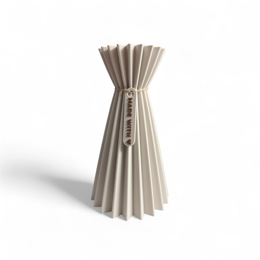 Decorative Vase Bone Beige