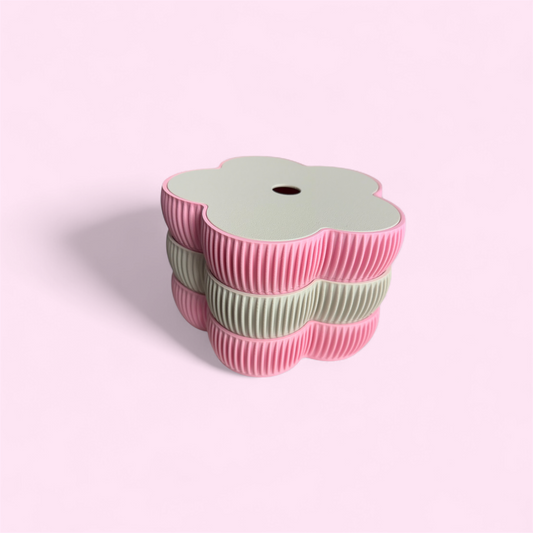 Daisy Storage Stacker Pink