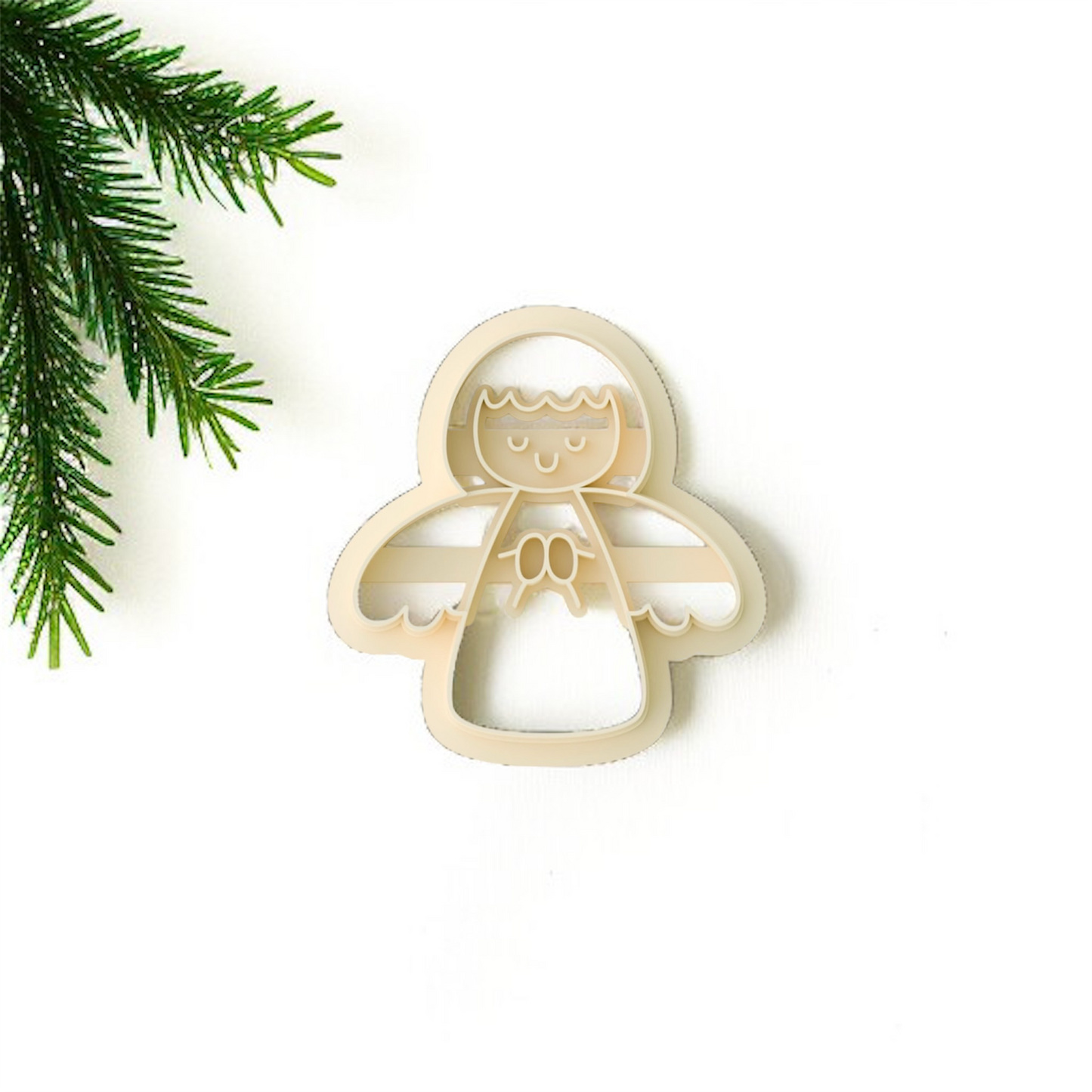 Modern Angel Clay Cutter 24mm with sharp edge for precise sculpting in high-grade PLA