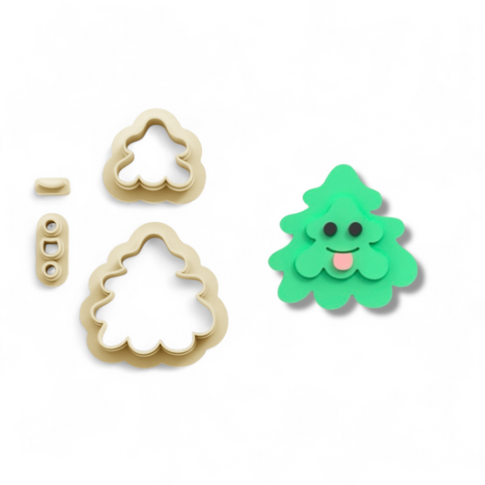 Melted Christmas Tree 25mm