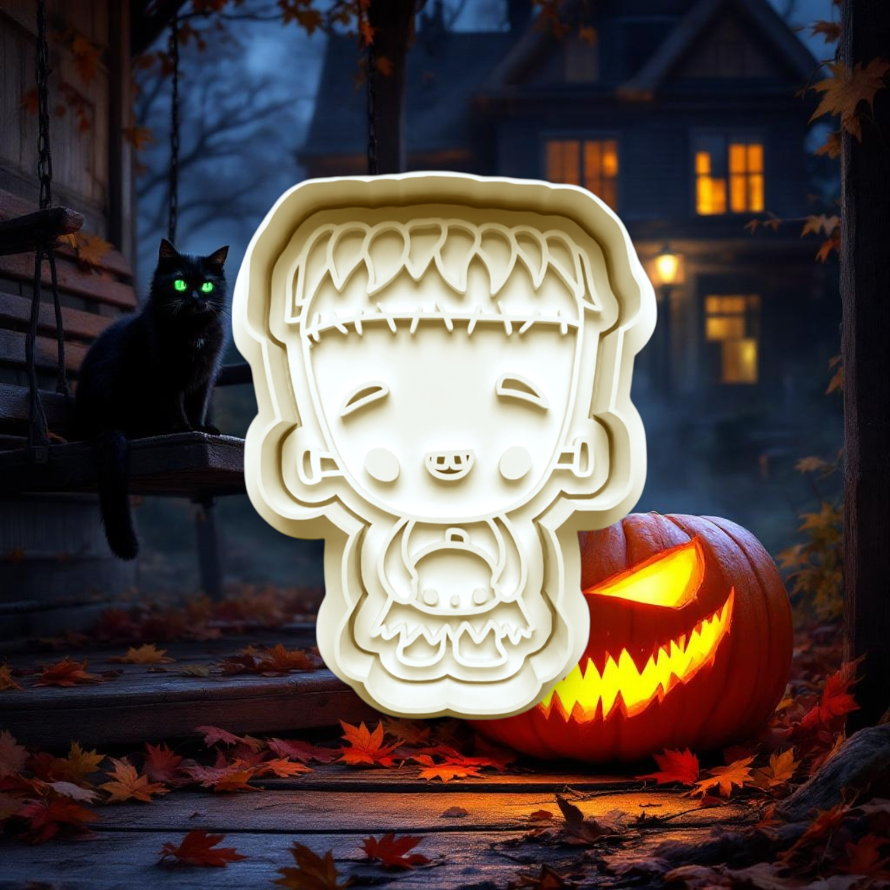 Frankenstein Cookie/Fondant Cutter