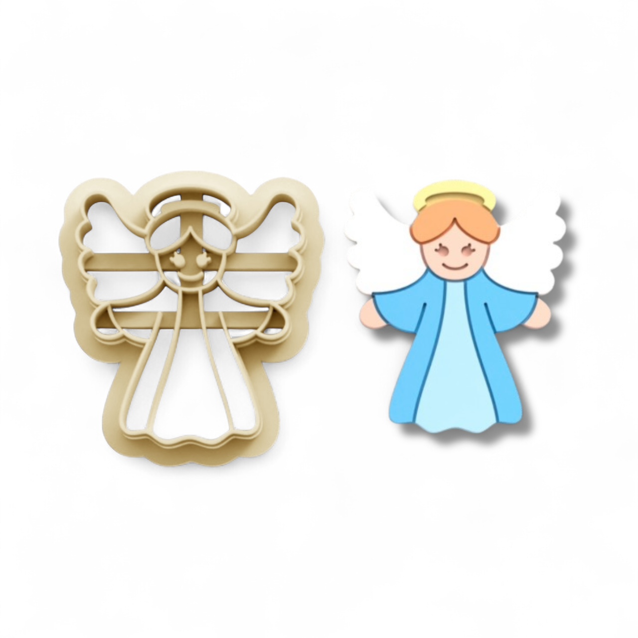 Angel Clay Cutter 25mm precision cutter made from high-grade PLA for detailed clay sculpting