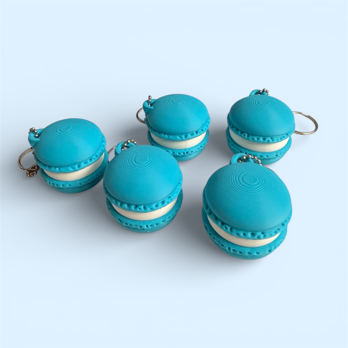 MACARON FIDGET CLICKER BLUE