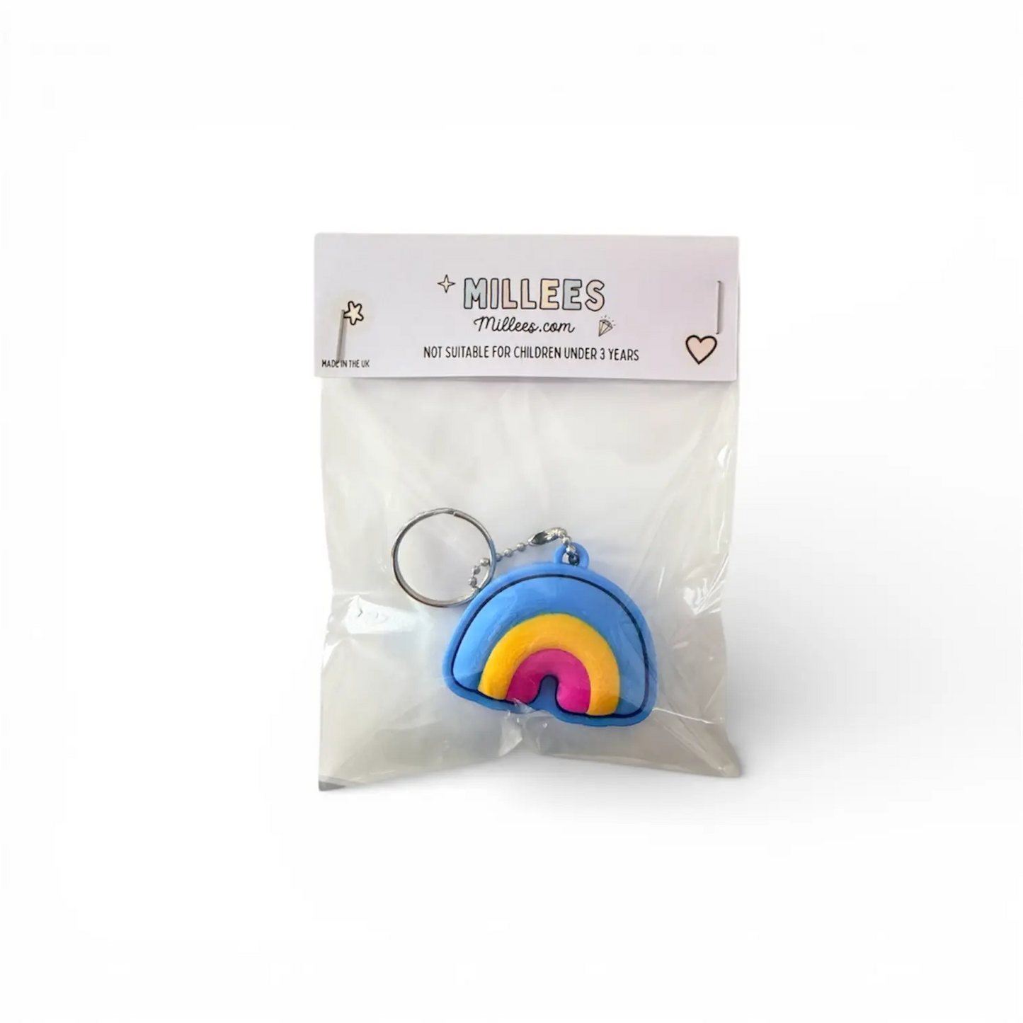 RAINBOW CLICKER KEYCHAIN Millees