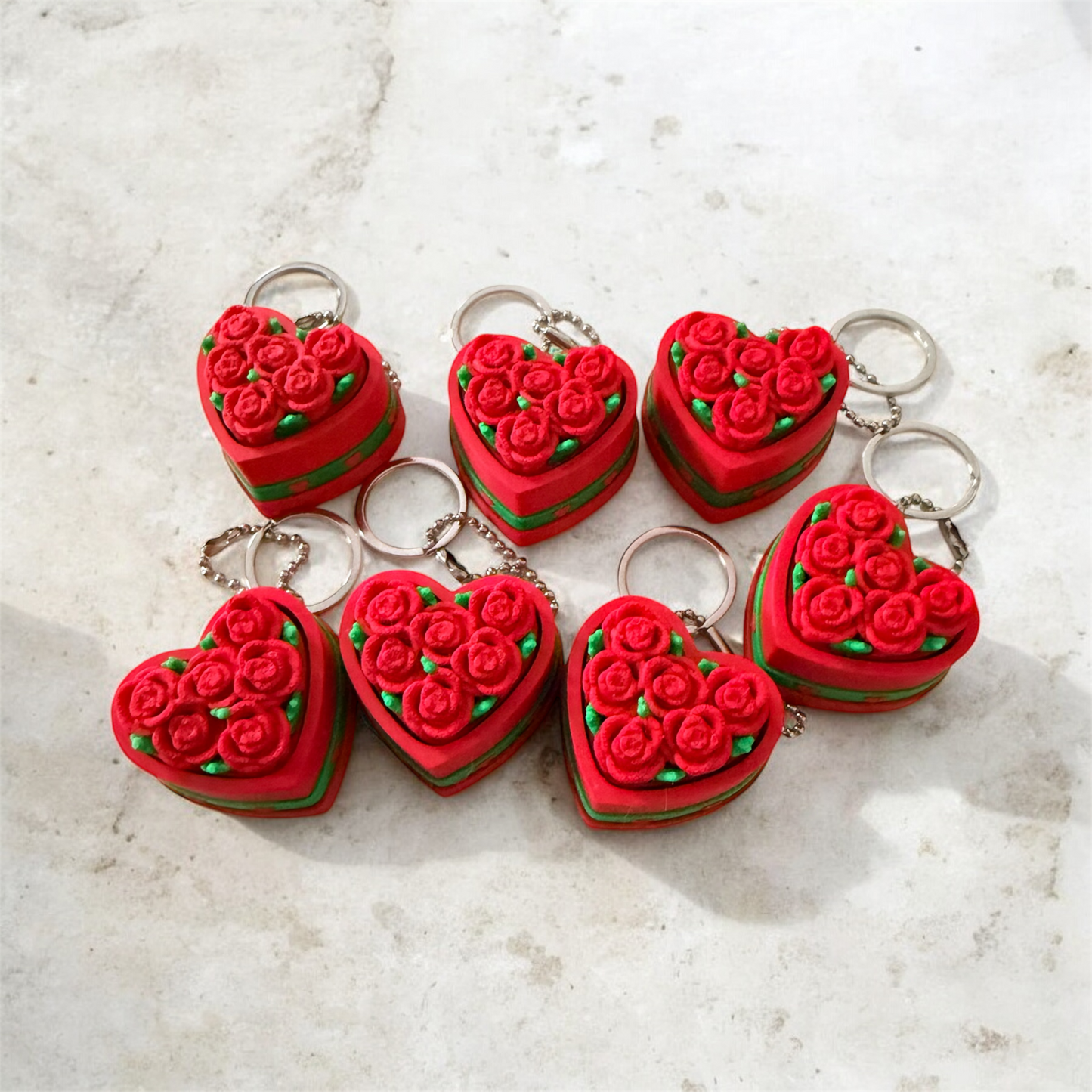 VALENTINE ROSE BOX CLICKER RED