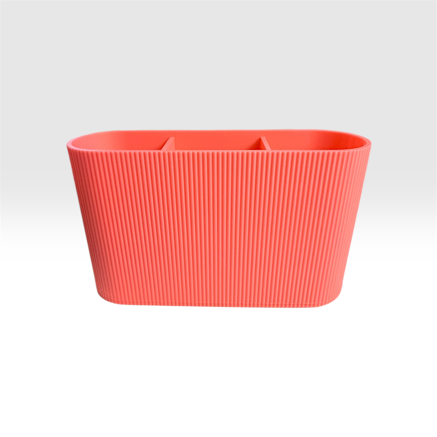 DESK ORGANISER/STICKY NOTE HOLDER VINTAGE PINK