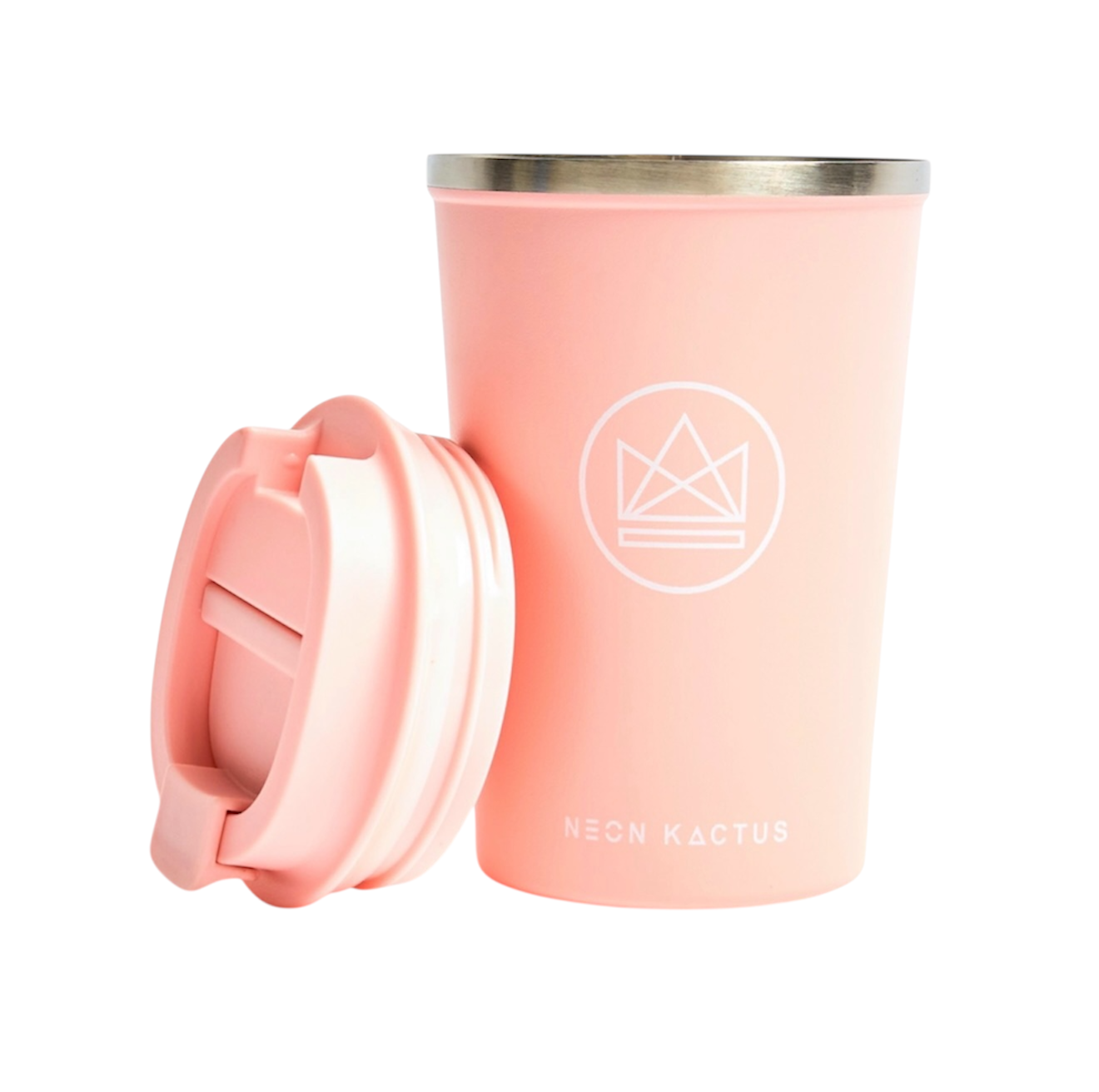 NEON KACTUS PINK FLAMINGO INSULATED CUP 12oz