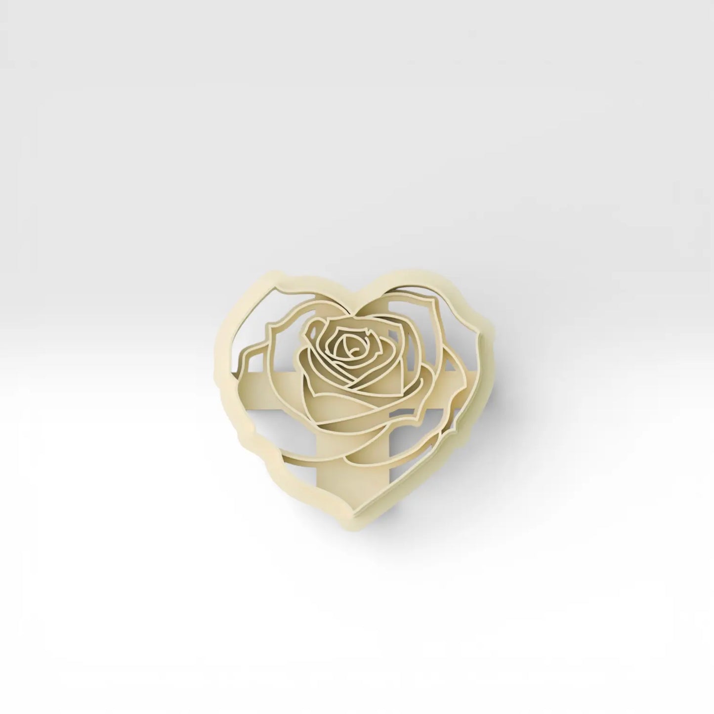ROSE HEART CUTTER 25MM Millees