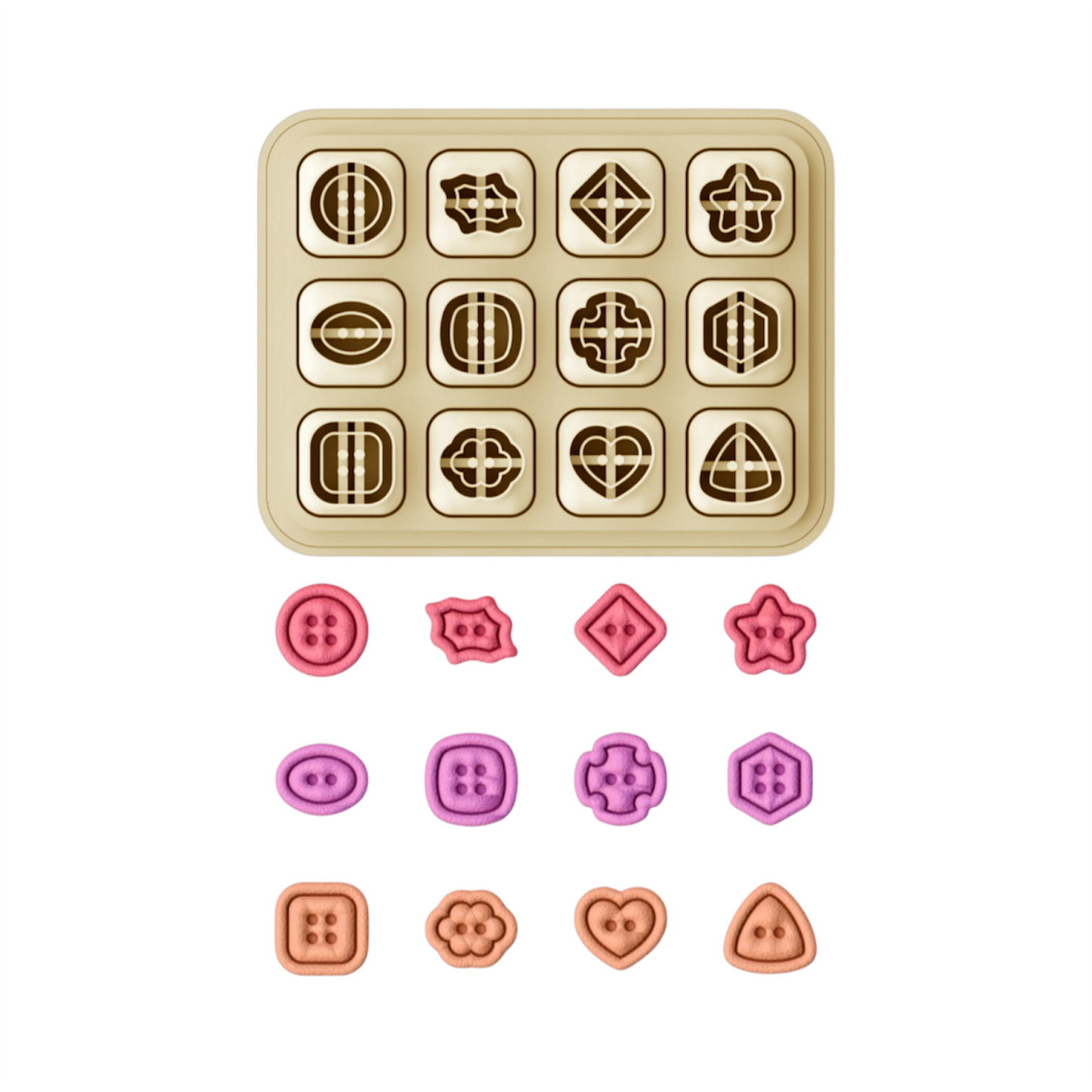 MINI CUTTERS SET BUTTONS