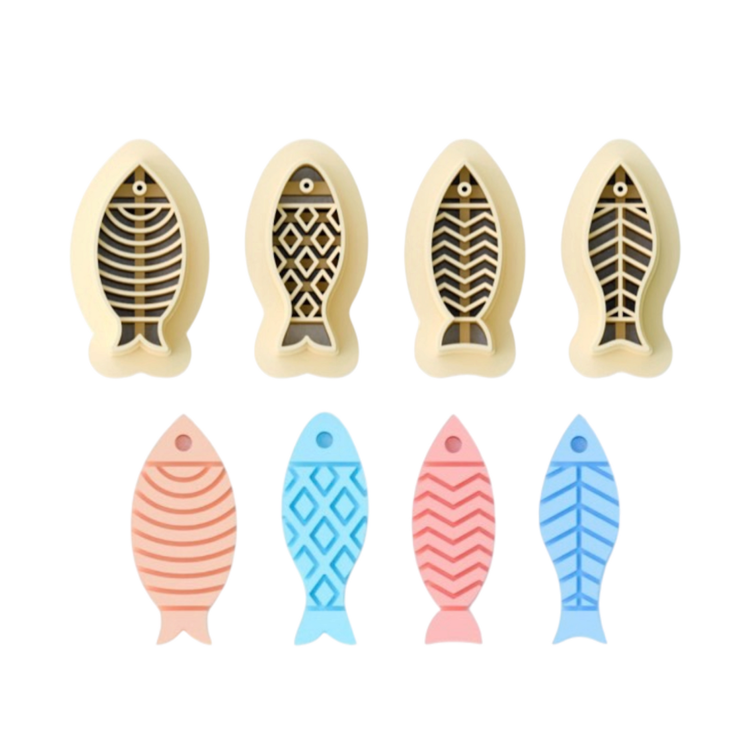 FISH CLAY CUTTER PACK 1