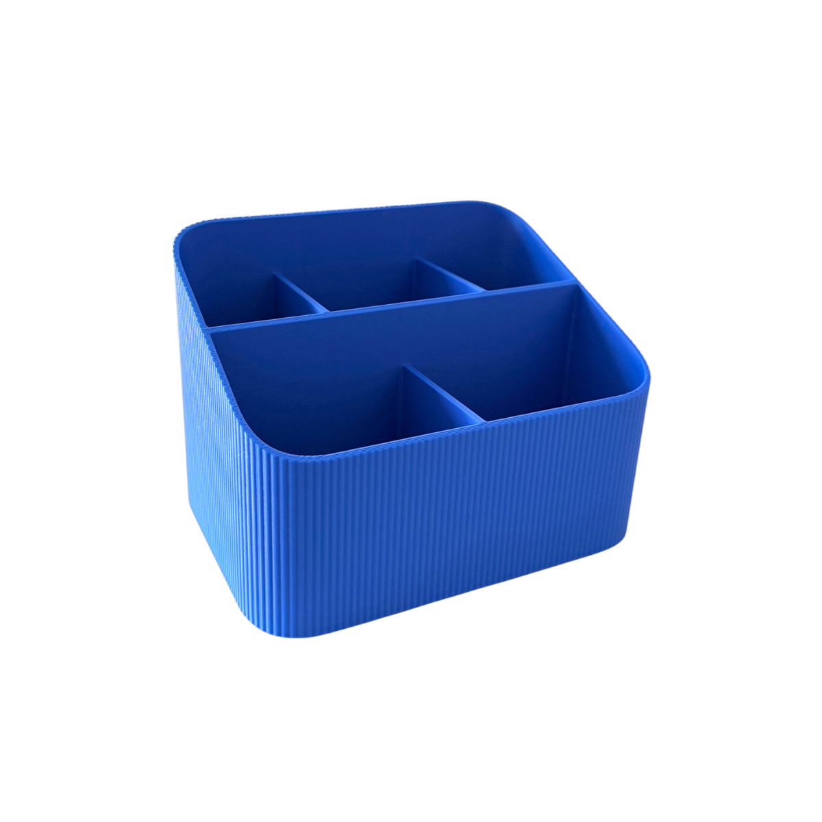 DESK ORGANISER COBALT BLUE