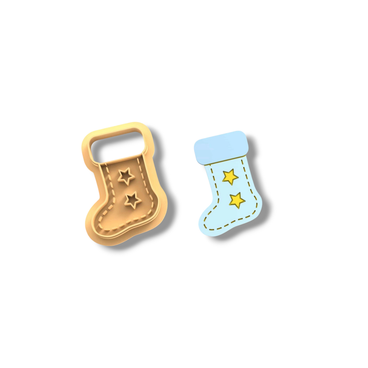 CHRISTMAS STOCKING CLAY CUTTER