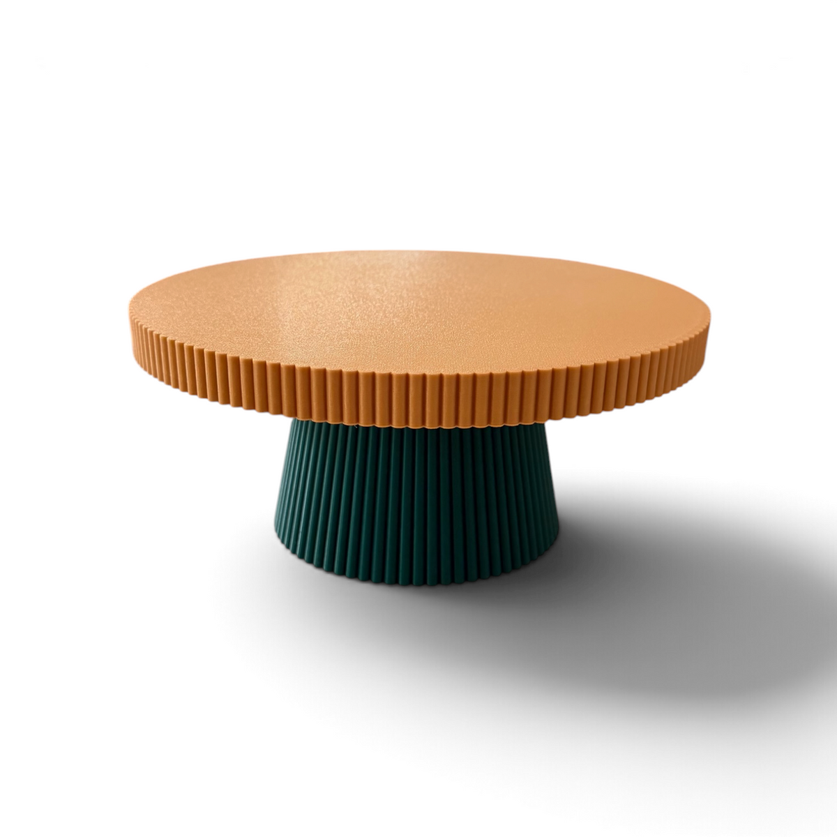DECORATIVE CAKE STAND | WINTER GREEN AND GOLD CAKE STAND
