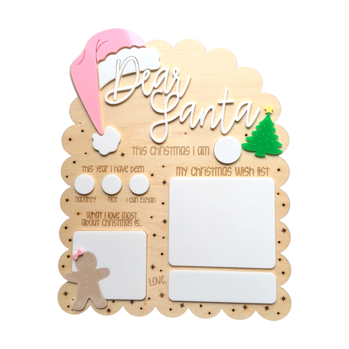 DEAR SANTA BOARD