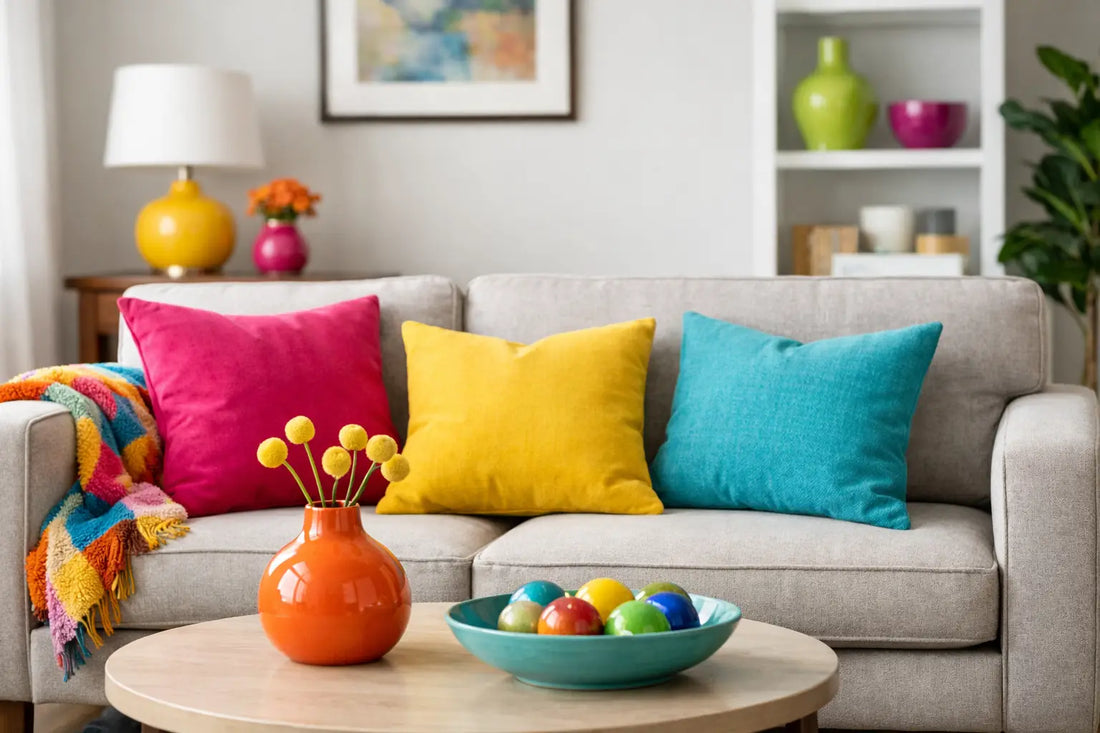 How Bright Accessories Change a Room