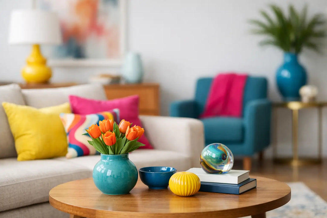 How Colorful Home Accents Change a Room