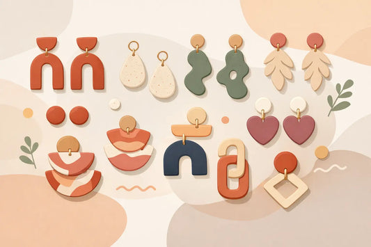 Polymer Clay Earring Shape Guide