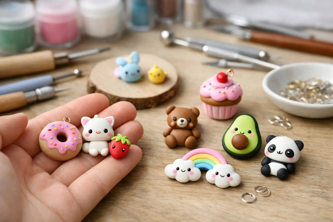 How to Make Clay Charms That Look Cute