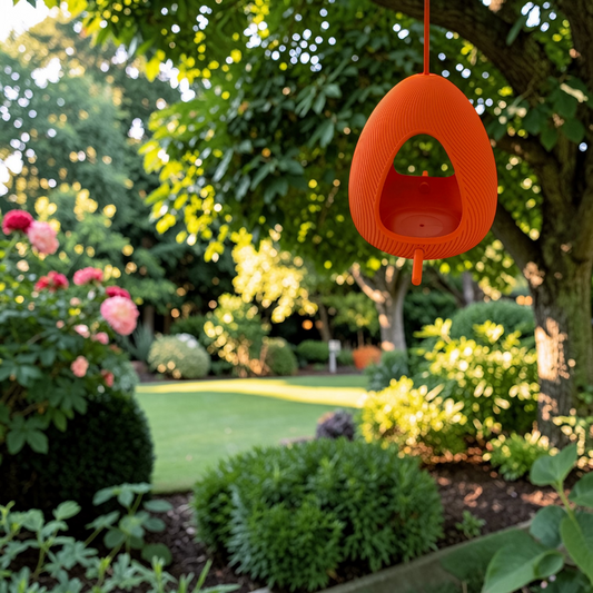 MODERN BIRD FEEDER WITH HANGING HOOK