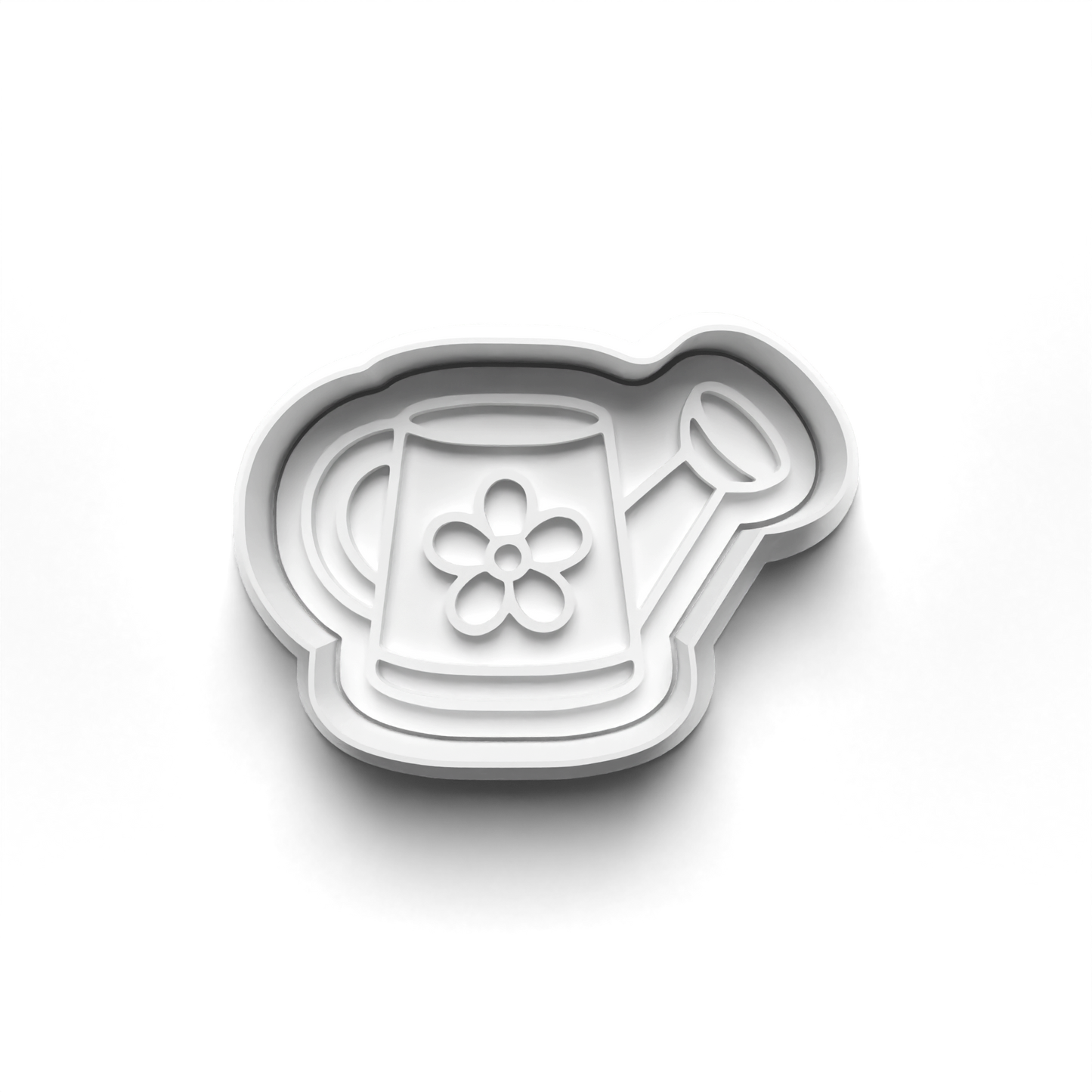 Watering can 1st birthday cookie cutter for fondant and dough shaping