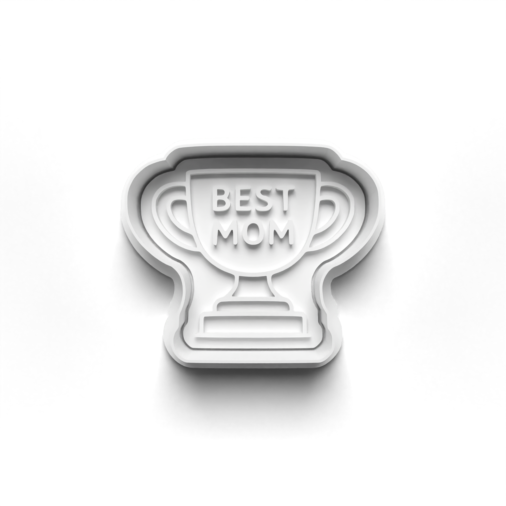 Best Mum cookie fondant cutter 6x7cm for 1st birthday cookies