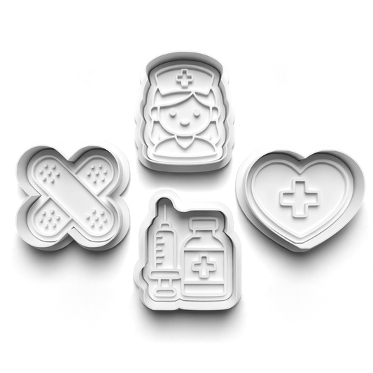 NURSE COOKIE/FONDANT CUTTERS