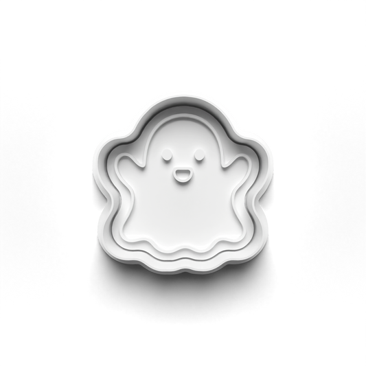 GHOST COOKIE CUTTER/STAMP