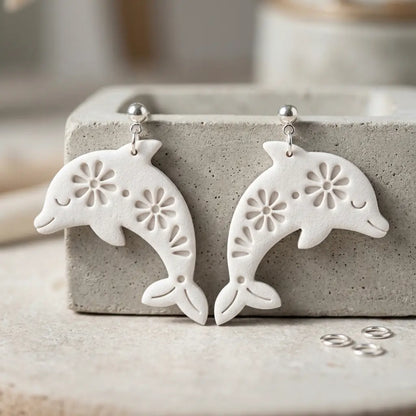 FLOWER DOLPHIN CLAY CUTTER Millees