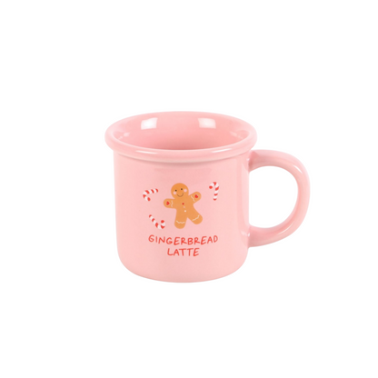 Pink Gingerbread Latte Mug
