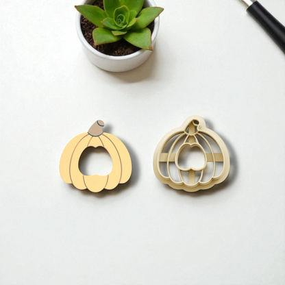 Open Pumpkin Clay Cutter 20mm
