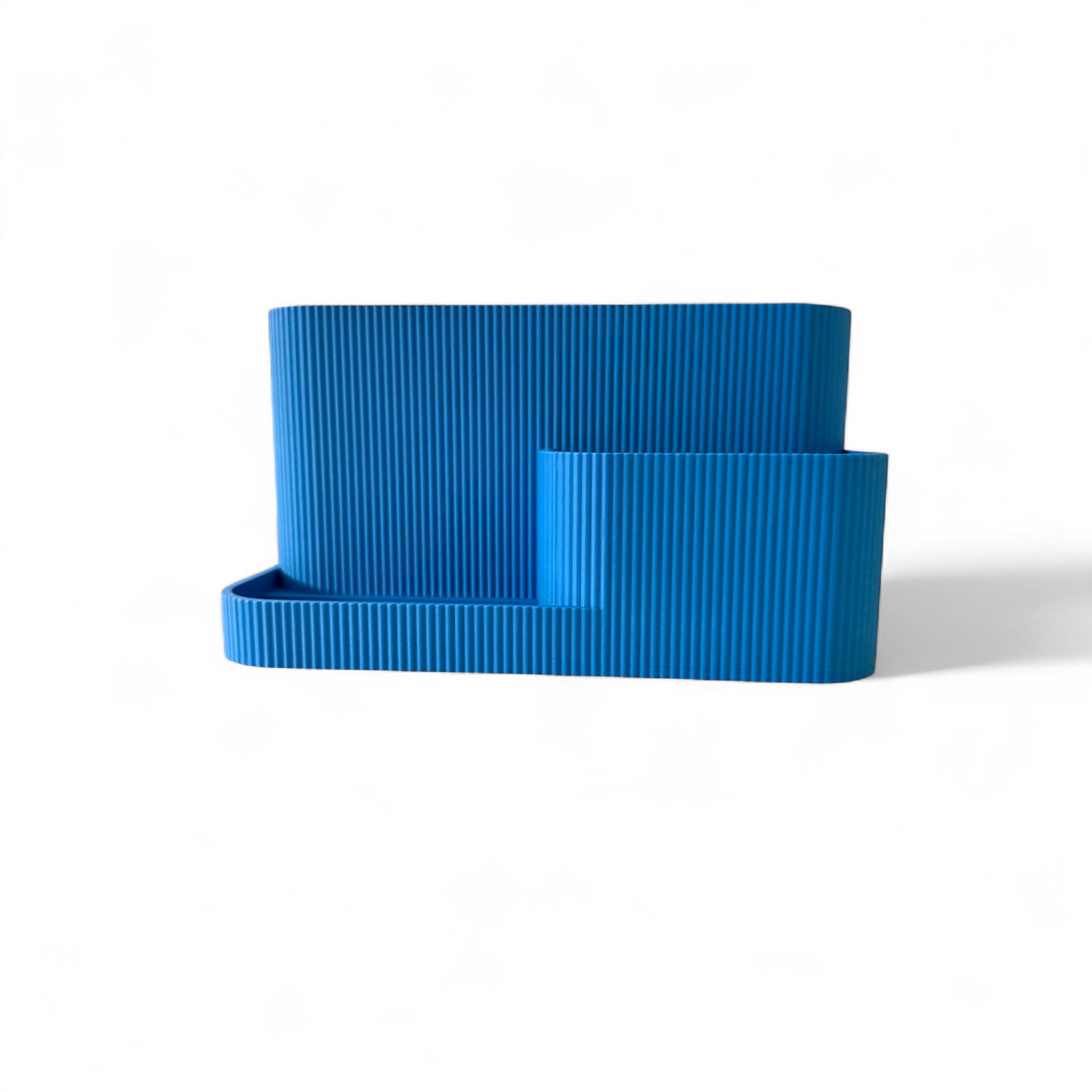 Desk Organiser/Phone Stand Marine Blue