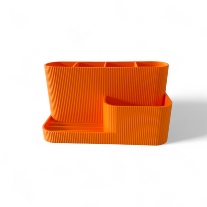 Desk Organiser/Phone Stand Orange