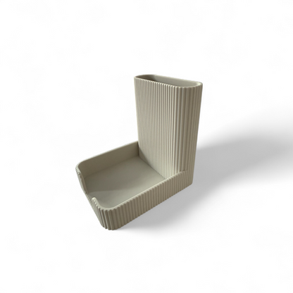 Sticky Notes Pen Pot - Bone