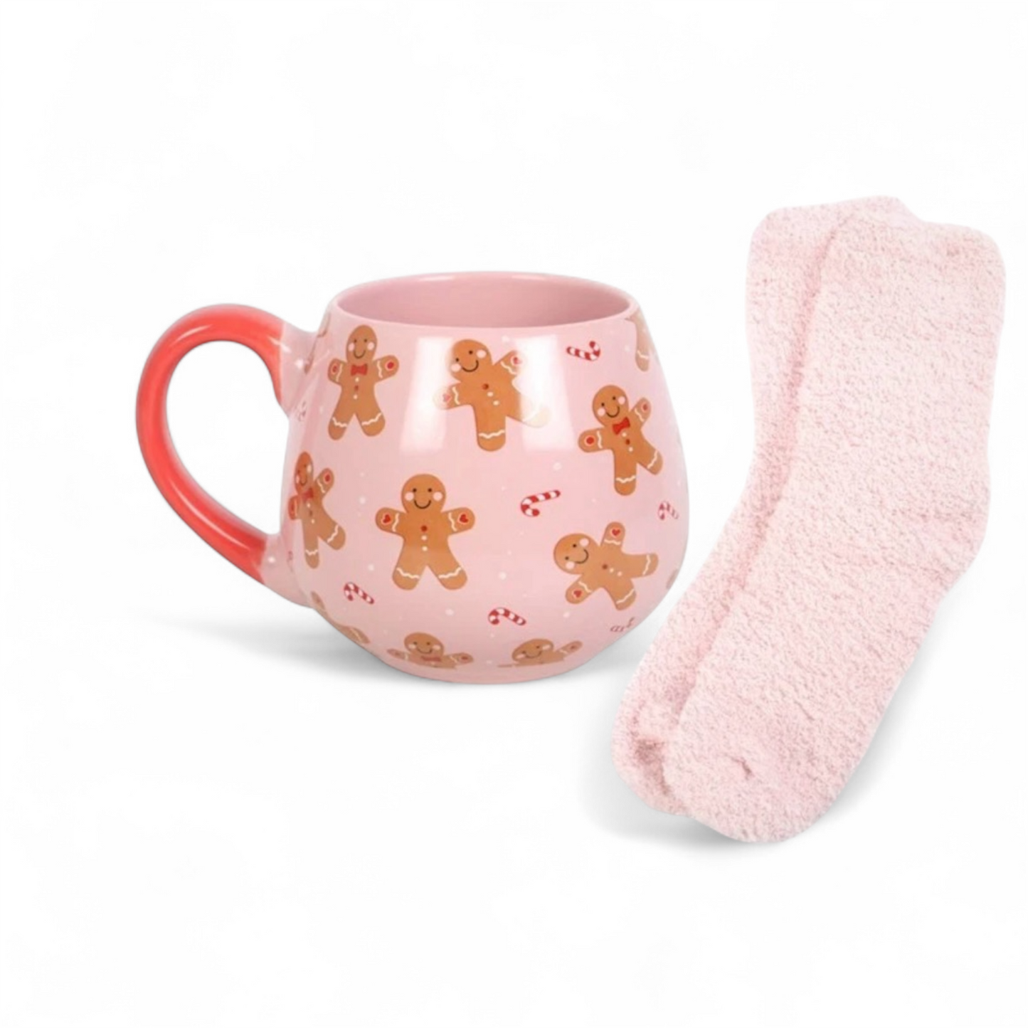 Gingerbread Mug and Socks Set