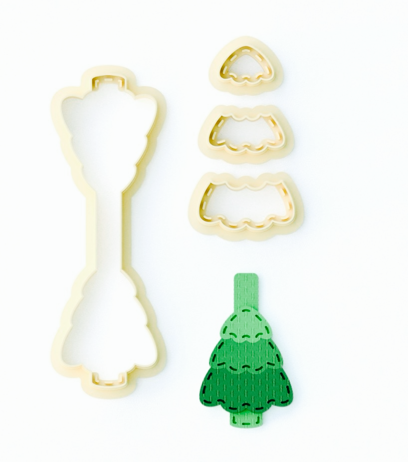 Christmas Tree Keychain Cutter 45mm