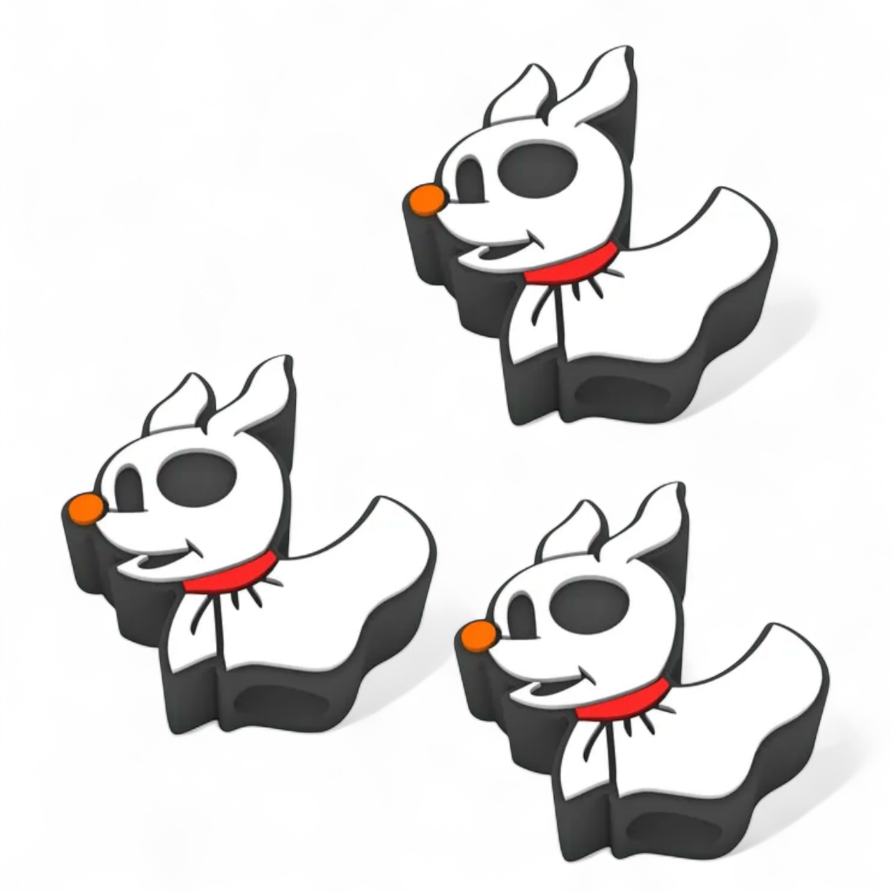 Straw Topper - Ghost Dog