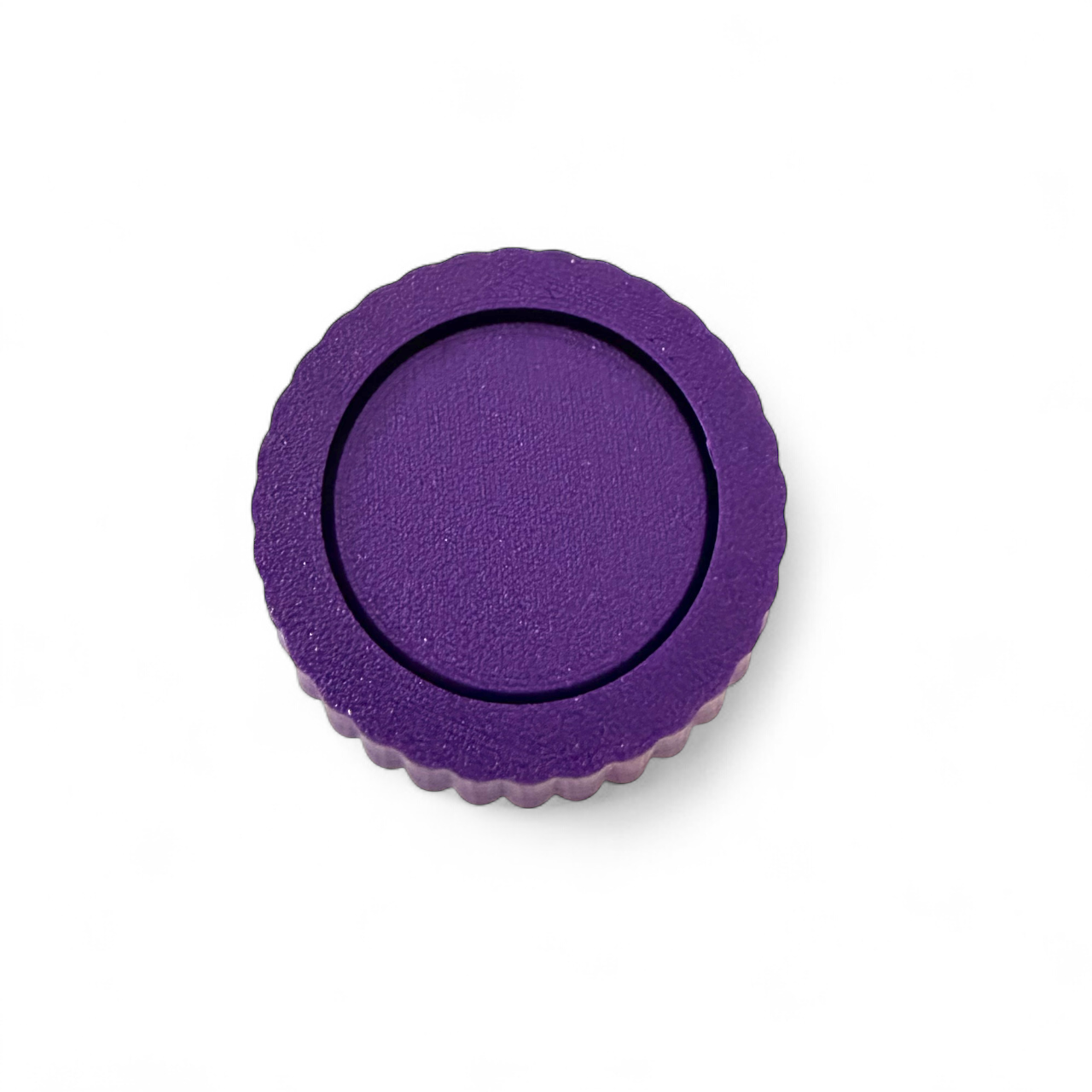 Purple Heart Cupcake Fidget Clicker/Spinner
