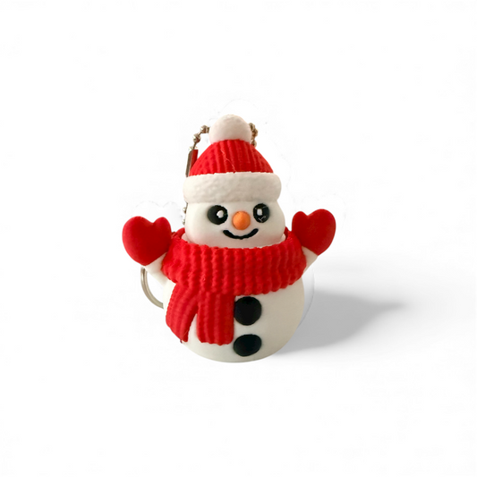 SNOWMAN FIDGET TOY RED