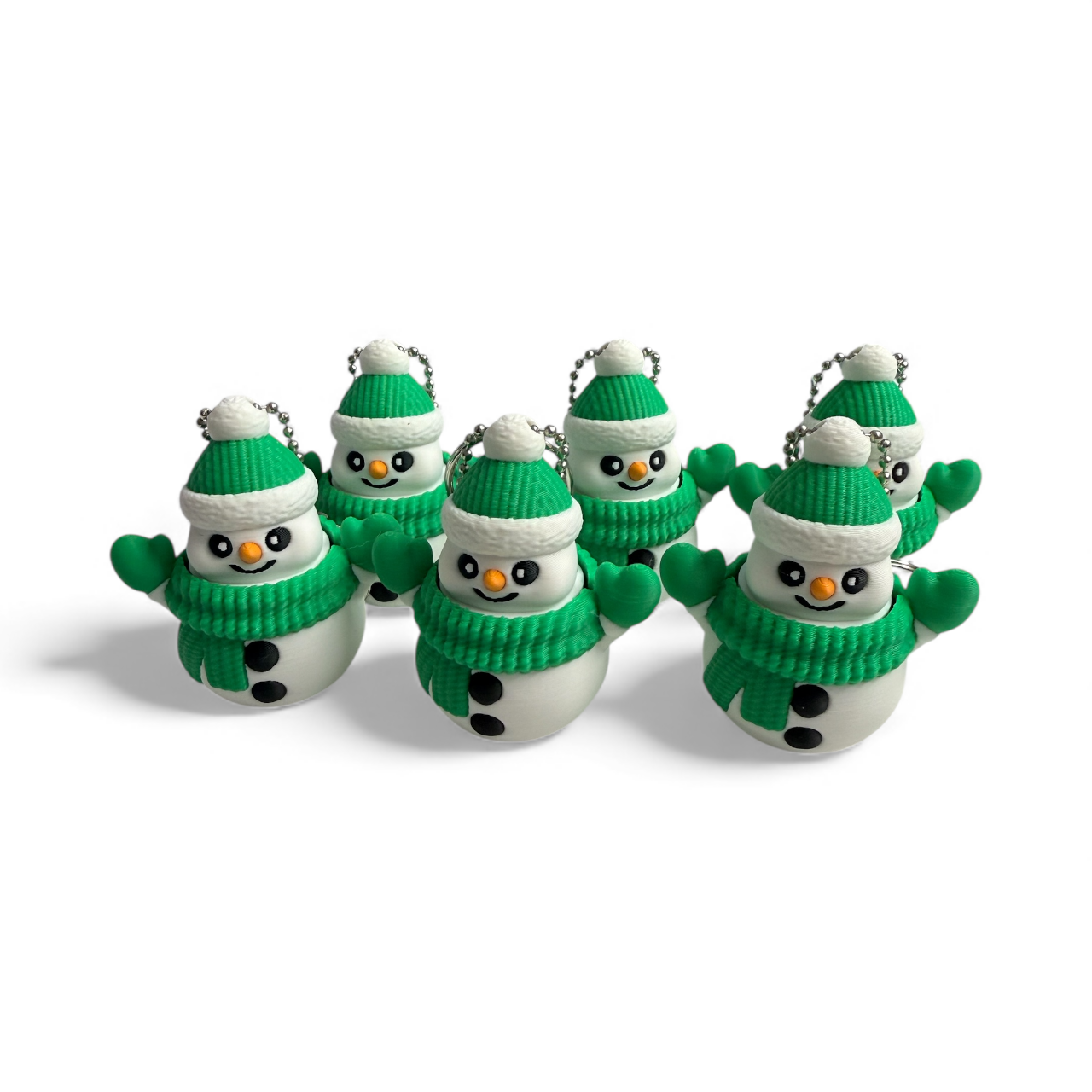 SNOWMAN FIDGET TOY GREEN
