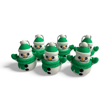 SNOWMAN FIDGET TOY GREEN