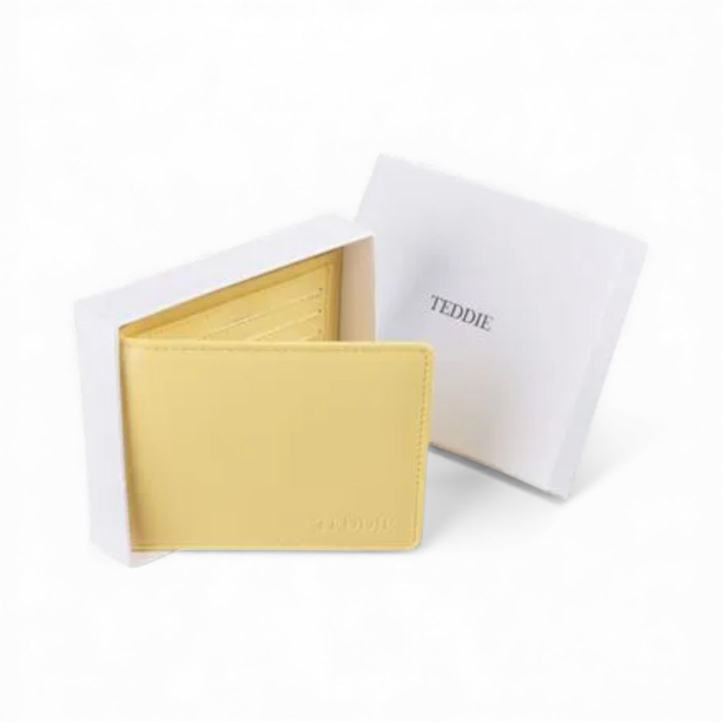 Teddie London Luxury Soft Lemon Wallet Purse