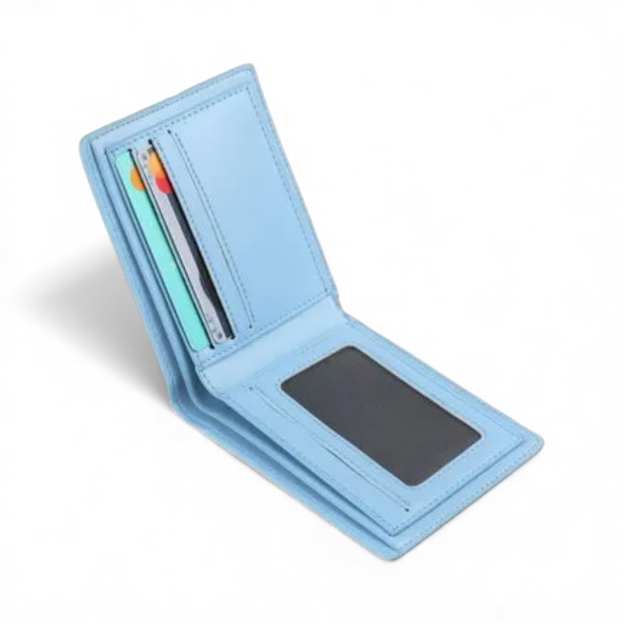 Teddie London Luxury Soft Blue Wallet Purse